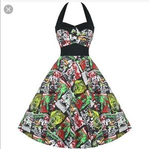 B horror halloween dress